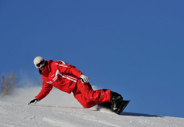  snowboard en la ESF